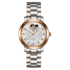 ROAMER Lady Sweetheart Automatic MOP Round Dial Women's Watch- 556661 46 19 50