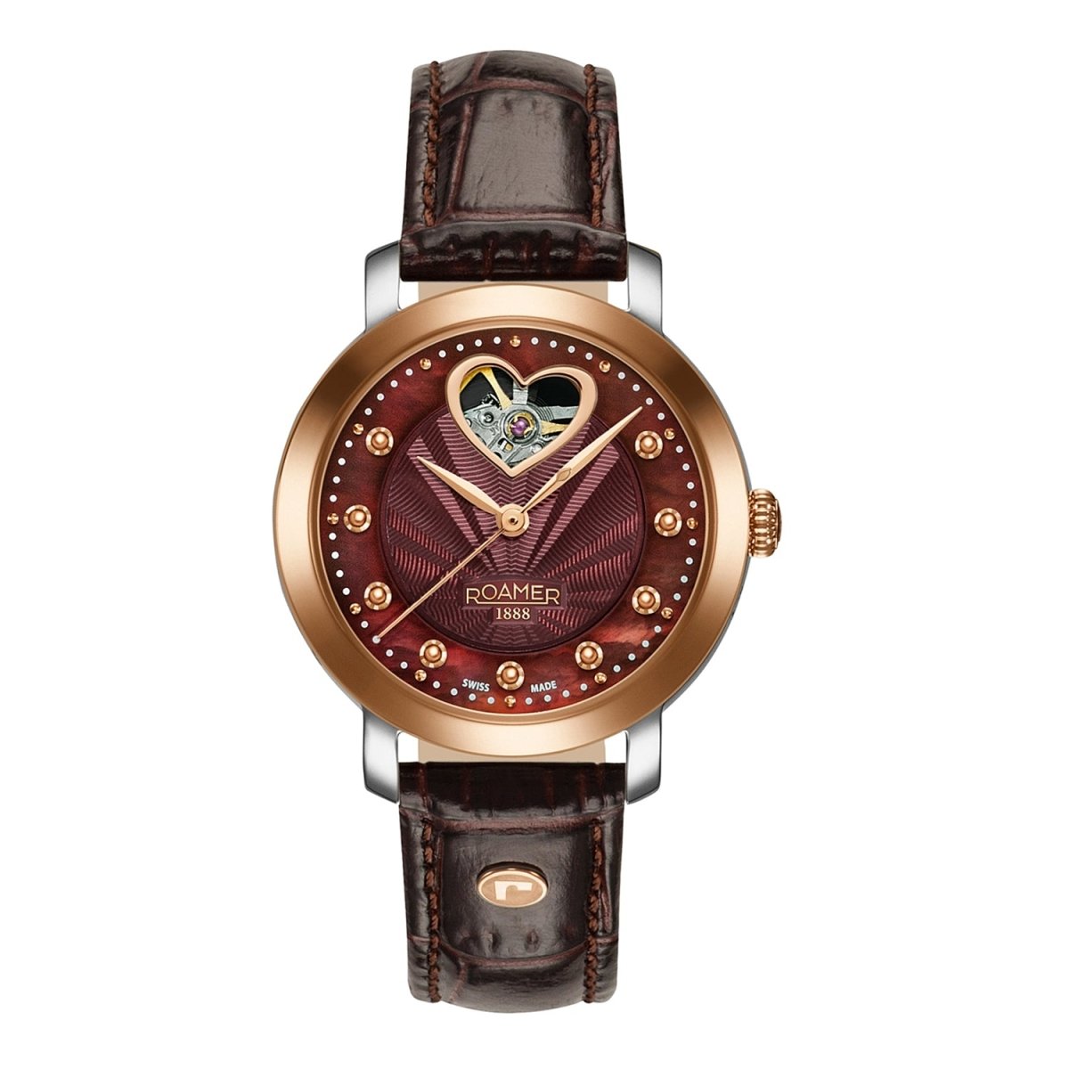 ROAMER Lady Sweetheart Automatic MOP Round Dial Women's Watch- 556661 49 69 05