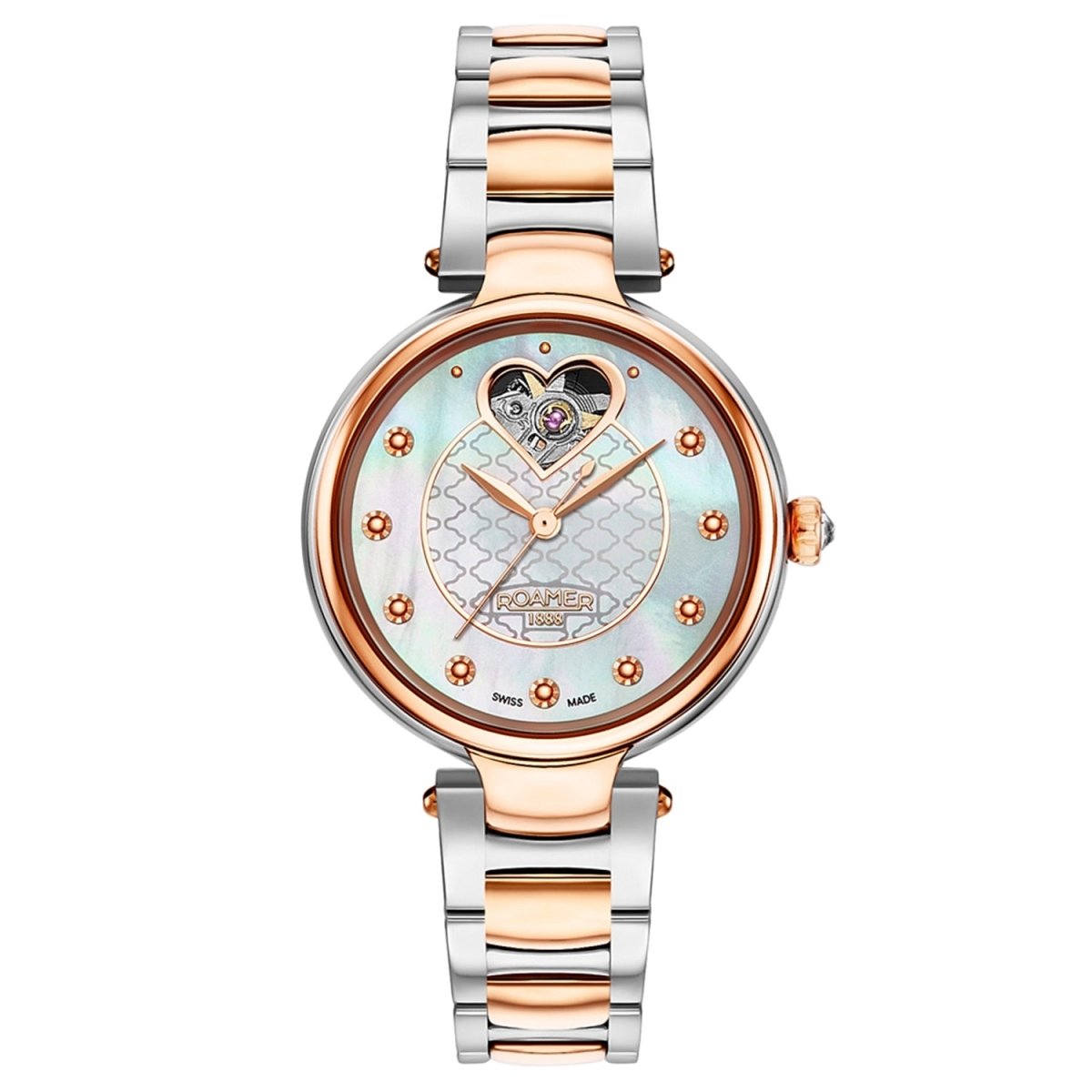ROAMER Dreamline I Automatic MOP Round Dial Women's Watch- 557661 46 19 50