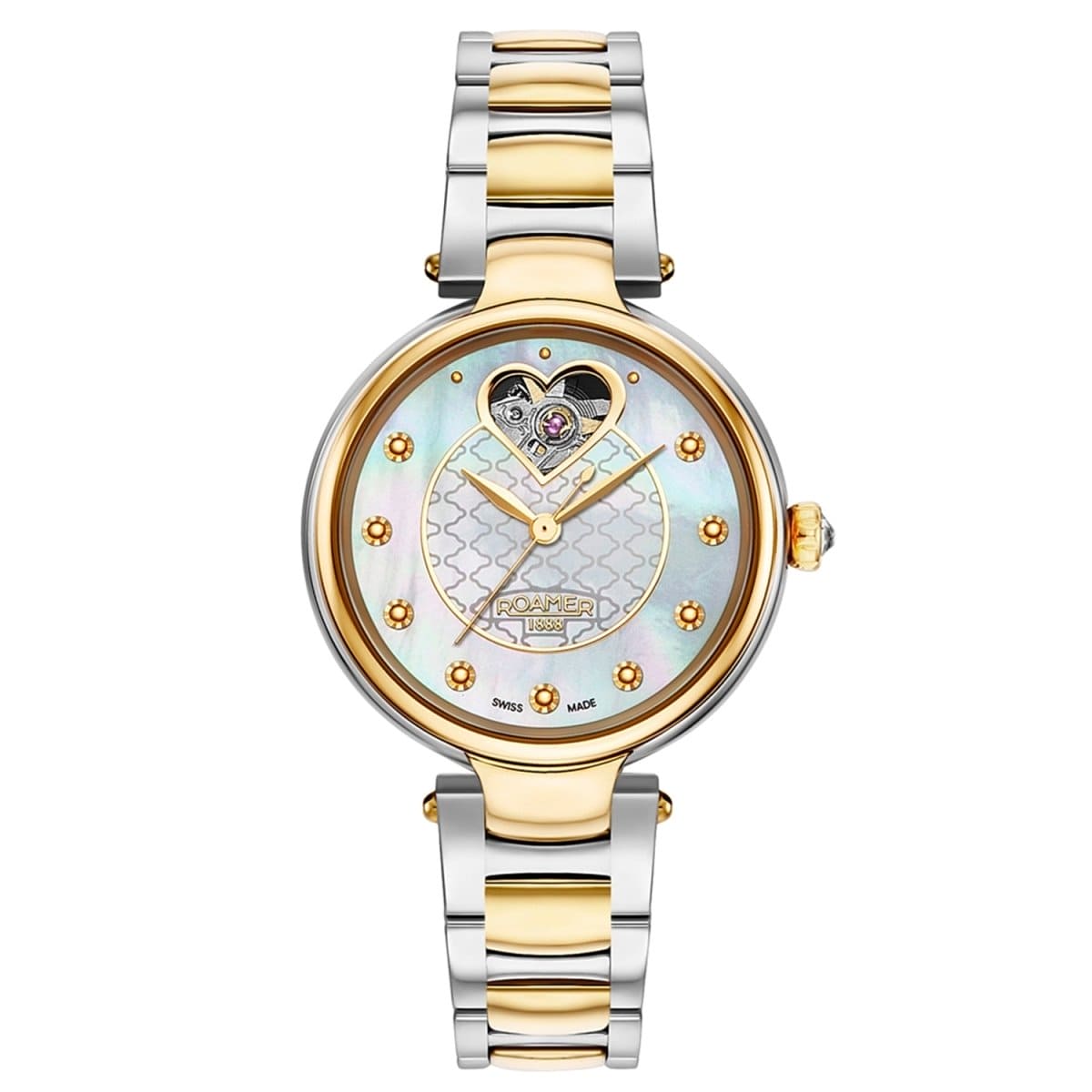 ROAMER Dreamline I Automatic MOP Round Dial Women's Watch- 557661 47 19 50