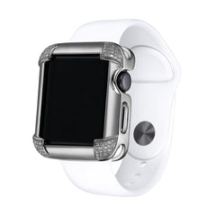 SKY.B Pave Comers Silver Colour Apple Watch Case - 5P21640002-0334RAU
