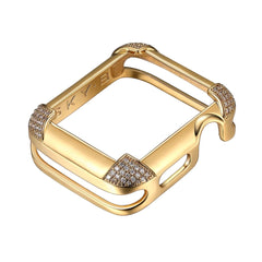 SKY.B Pave Comers Yellow Gold Colour Apple Watch Case - 5P21649602-0354R00