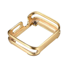 SKY.B Pave Comers Yellow Gold Colour Apple Watch Case - 5P21649602-0354R00