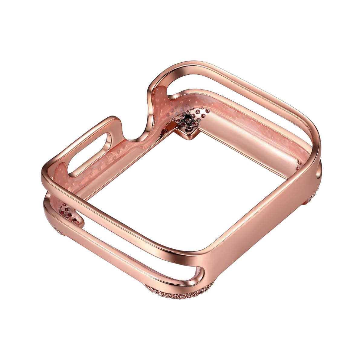 SKY.B Pave Comers Rose Gold Colour Apple Watch Case - 5P21649702-0344R00