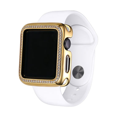 SKY.B Halo Yellow Gold Colour Apple Watch Case - 5P21659602-0354R00