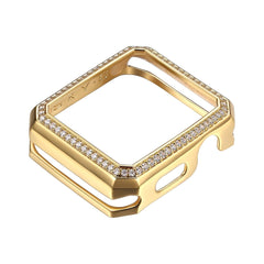 SKY.B Deco Halo Yellow Gold Colour Apple Watch Case - 5P21699602-0354R00