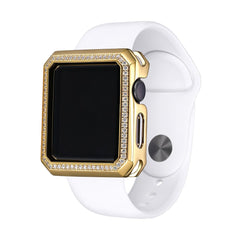 SKY.B Deco Halo Yellow Gold Colour Apple Watch Case - 5P21699602-0354R00