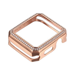 SKY.B Deco Halo Rose Gold Colour Apple Watch Case - 5P21699702-0344R00