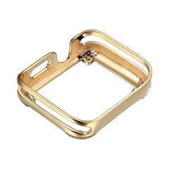 SKY.B Pave Comers Yellow Gold Colour Apple Watch Case - 5P21709603-0354R00