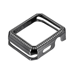 SKY.B Deco Halo Gun Colour Apple Watch Case - 5P21749503-0364R00