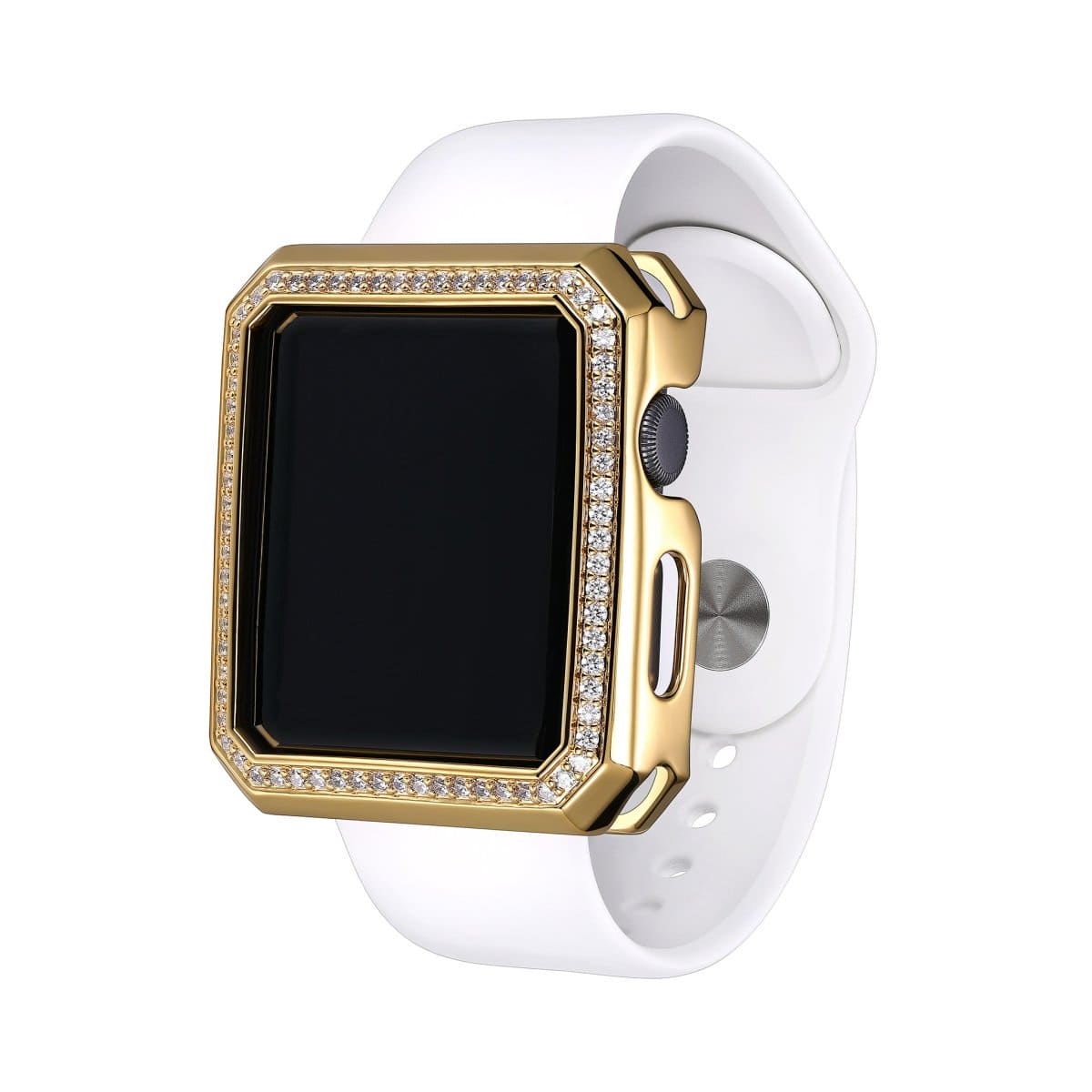 SKY.B Deco Halo Yellow Gold Colour Apple Watch Case - 5P21749603-0354R00