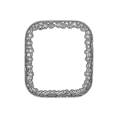 SKY.B Champagne Bubbles Silver Colour Apple Watch Case - 5P23670004-0334RAU