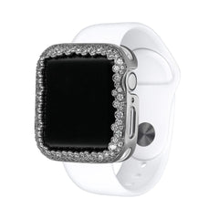 SKY.B Champagne Bubbles Silver Colour Apple Watch Case - 5P23670004-0334RAU