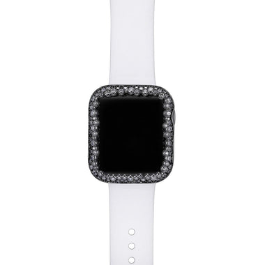 SKY.B Champagne Bubbles Gun Colour Apple Watch Case - 5P23679504-0364R00