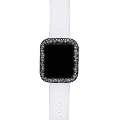 SKY.B Champagne Bubbles Gun Colour Apple Watch Case - 5P23679504-0364R00