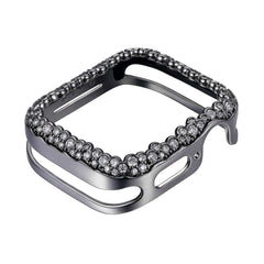 SKY.B Champagne Bubbles Gun Colour Apple Watch Case - 5P23679504-0364R00