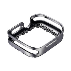 SKY.B Champagne Bubbles Gun Colour Apple Watch Case - 5P23679504-0364R00