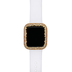 SKY.B Champagne Bubbles Yellow Gold Colour Apple Watch Case - 5P23679604-0354R00