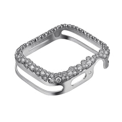 SKY.B Champagne Bubbles Silver Colour Apple Watch Case - 5P23680005-0334RAU