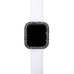 SKY.B Champagne Bubbles Gun Colour Apple Watch Case - 5P23689505-0364R00