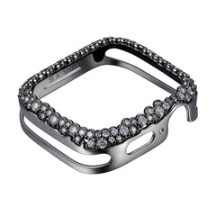 SKY.B Champagne Bubbles Gun Colour Apple Watch Case - 5P23689505-0364R00