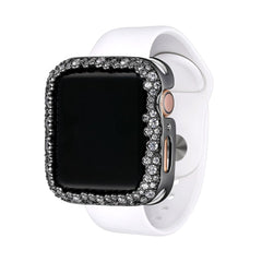 SKY.B Champagne Bubbles Gun Colour Apple Watch Case - 5P23689505-0364R00