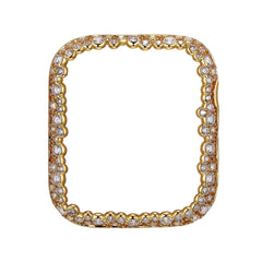SKY.B Champagne Bubbles Yellow Gold Colour Apple Watch Case - 5P23689605-0354R00