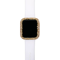 SKY.B Champagne Bubbles Yellow Gold Colour Apple Watch Case - 5P23689605-0354R00