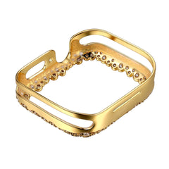 SKY.B Champagne Bubbles Yellow Gold Colour Apple Watch Case - 5P23689605-0354R00