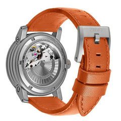 ZINVO BLADE ECLIPSE Automatic Grey Turbine Round Dial Women's Watch - 600