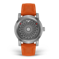 ZINVO BLADE ECLIPSE Automatic Grey Turbine Round Dial Women's Watch - 600