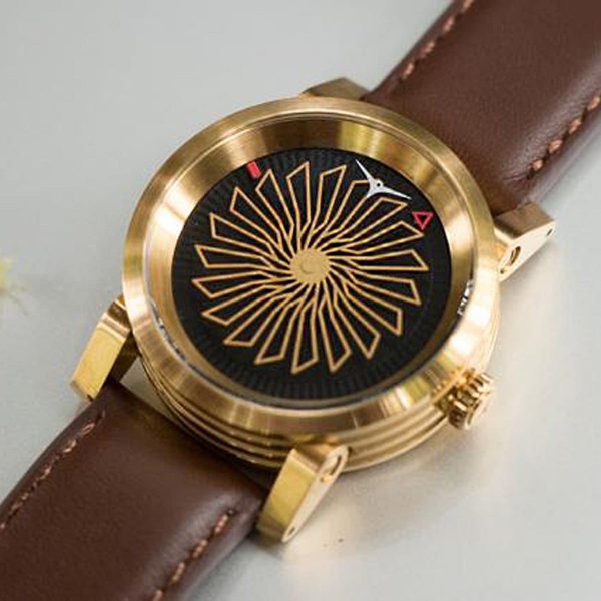 ZINVO BLADE DUSK Automatic Black Turbine Round Dial Women's Watch - 603