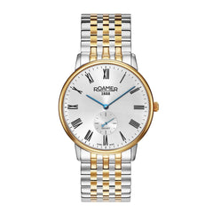 ROAMER Galaxy Gents Quartz Silver Round Dial Men's Watch- 620710 47 15 50