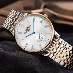 ROAMER Galaxy Gents Quartz Silver Round Dial Men's Watch- 620710 47 15 50
