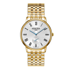 ROAMER Galaxy Quartz Silver Round Dial Men's Watch- 620710 48 15 50