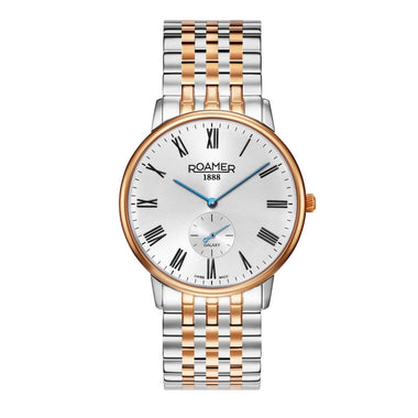 ROAMER Galaxy Quartz Silver Round Dial Men's Watch- 620710 49 15 50