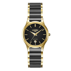 ROAMER C-Line Ladies Quartz Black Round Dial Women's Watch- 657844 48 55 60
