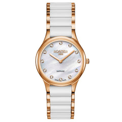 ROAMER C-Line II Quartz MOP Round Dial Women's Watch- 677855 49 29 60