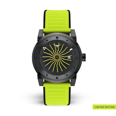 ZINVO BLADE ACID LIMITED EDITION Automatic Black Turbine Round Dial Men's Watch - 700