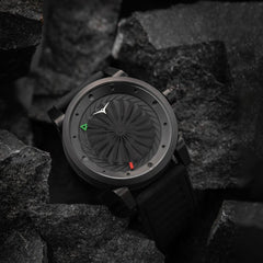 Zinvo AIR Blade Automatic 1-second-Spin Turbine Dial Watch for Men- 700A