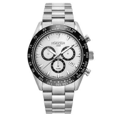 Roamer 850837 41 15 20 Monza 100 Chronograph White Watch For Men