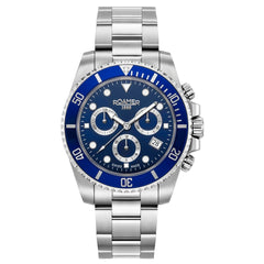 Roamer 851837 41 45 20 Deep Sea 100 Chronograph Blue Watch For Men