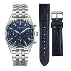 ROAMER Sportivo Limited Edition Multifunction Watch For Men With Additional Strap-856982 41 45 70