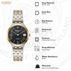 Roamer Slim-Line Women Watch- 864857 47 80 50