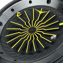 ZINVO BLADE STINGER Analog Black Turbine Round Dial Men's Watch - 888