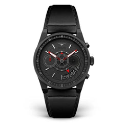 ZINVO CHRONO BLACK Quartz Black Turbine Round Dial Men's Watch - 999