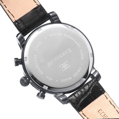 EARNSHAW LONGCASE 43 Swiss Made Chronograph Grey Round Dial Men's Watch- ES-0016-07