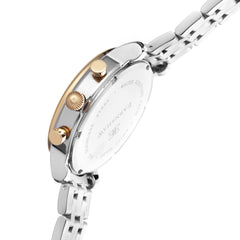 EARNSHAW LONGCASE 43 Swiss Made Chronograph Silver Round Dial Men's Watch- ES-0016-33