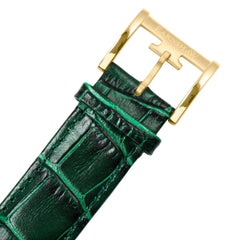 EARNSHAW LONGITUDE Swiss Made Multifunction Green Round Dial Men's Watch- ES-0025-05