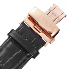 EARNSHAW BEAGLE Swiss Made Automatic Skeleton Round Dial Men's Watch- ES-0028-02